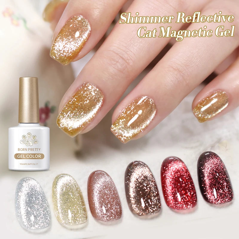 117 Colors Cat Magnetic Gel Nail Polish 10Ml Full Coverage Varnish Semi Permanent Super Gorgeous Nails Manicure
